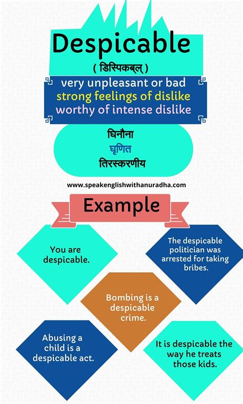 despicable in tagalog sentence|DESPICABLE Meaning in Tagalog .